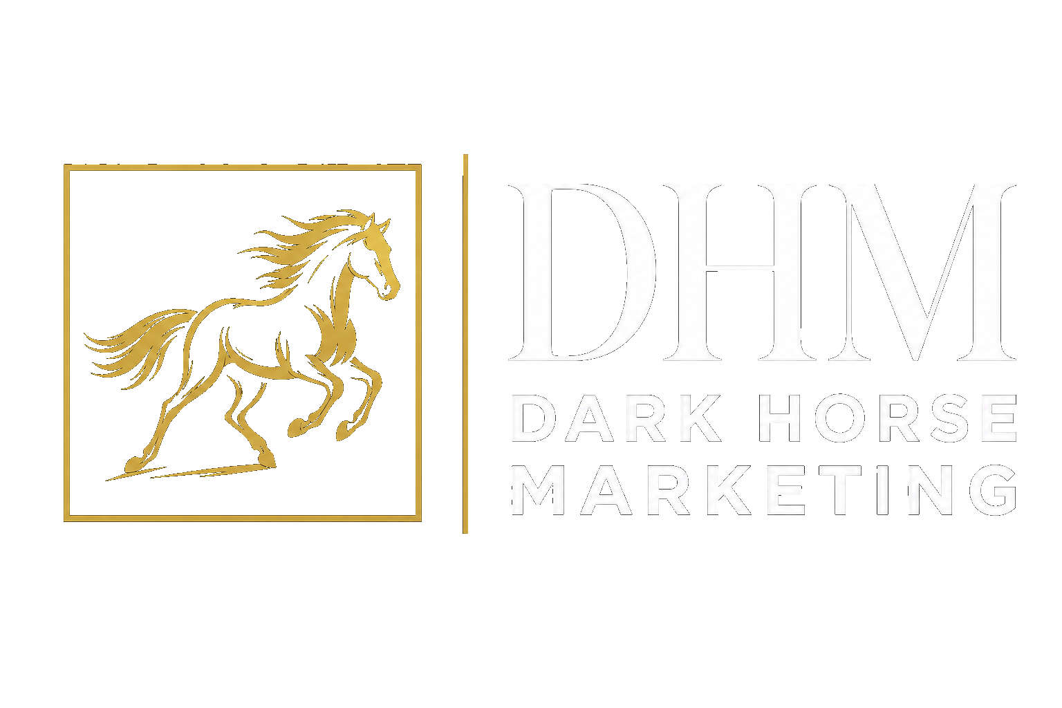 Dark Horse Marketing horse-head emblem